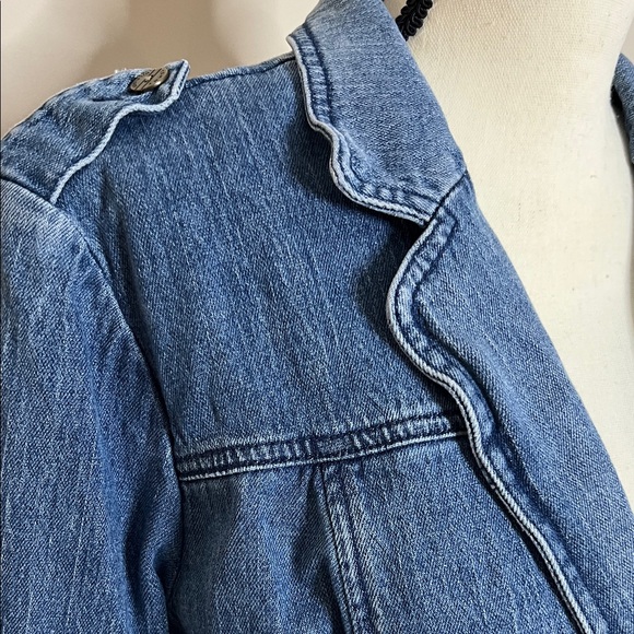👖💙Tommy Hilfiger Vintage Women's Blue Denim Jacket - Picture 9 of 16